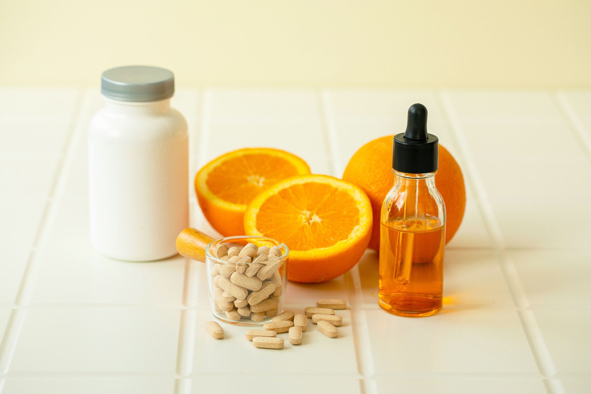 Vitamin C ,  supplements for human health and Immunity