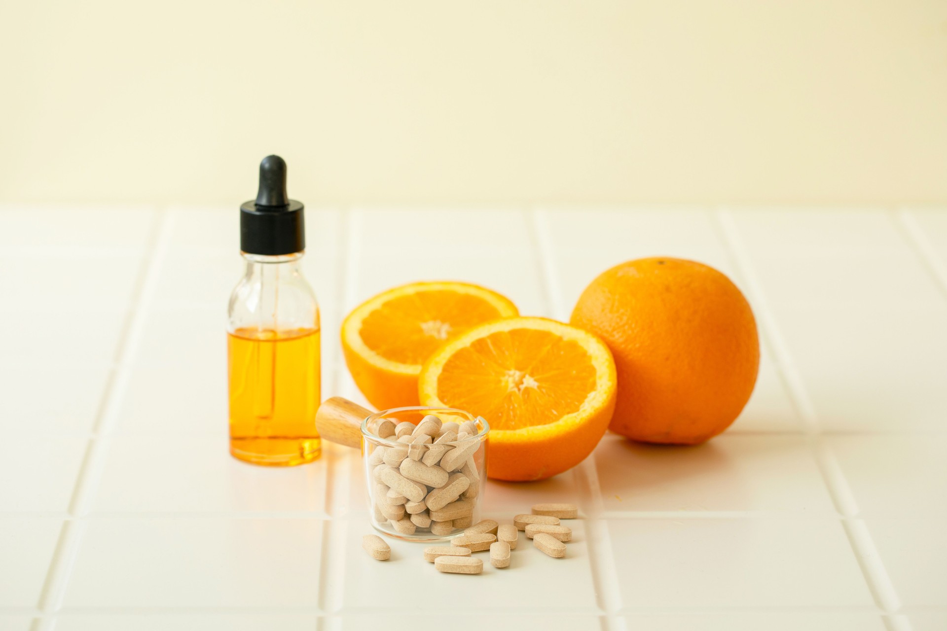 Vitamin C ,  supplements for human health and Immunity